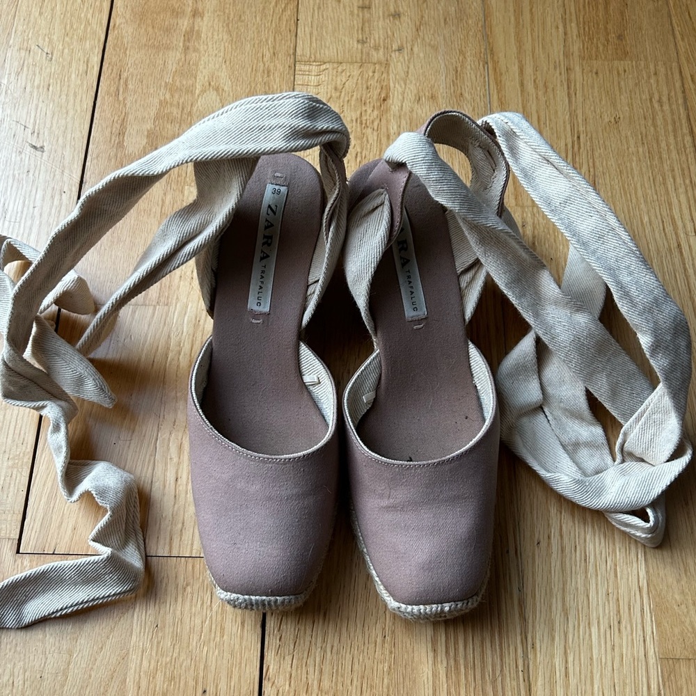 Zara wedges